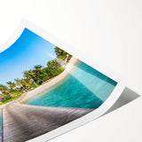 Extra large wall art featuring line art flowers in soft pastel shades on a rolled print, ideal for large living room decor.