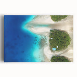 Black and white oceanic landscape on stretched canvas, large art ideal for kitchen wall decor.