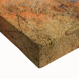 Large art of a black and white New Zealand Otago landscape on stretched canvas, suitable for bedroom wall decor.