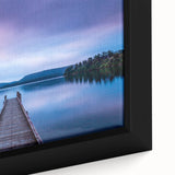 Extra large framed canvas featuring a textured black wall art of New Zealand's West Coast, highlighted with vibrant.
