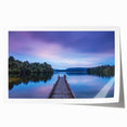 Extra large wall art of New Zealand's West Coast in pastel shades on rolled canvas, suitable for dining room or bathroom.