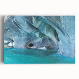 Large black and white stretched canvas of a Chilean landscape, ideal for kitchen wall art.