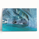 Black and white stretched canvas of Chilean landscape, ideal for kitchen wall art or bedroom ambiance.