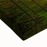 Large art of a black and white Colombian landscape on stretched canvas, ideal for bedroom wall decor.