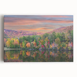 Black and white photograph of Alabama scenery on large stretched canvas, suitable for kitchen wall art.