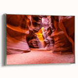 Framed canvas of a colorful Arizona landscape, ideal for adding a vintage touch to any room.