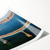 Extra large wall art featuring line art flowers in black and white on rolled print, suitable for large living room decor.