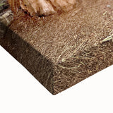 Black and white landscape art painting of California's Sequoia trees on stretched canvas, ideal for bedroom wall art.