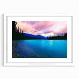 Abstract art print of Vail, Colorado scenery in muted earth tones on a white-framed canvas, suitable for dining room decor.