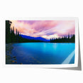 Extra large rolled print of Vail, Colorado scenery in soft pastel colors, ideal for dining room wall art.