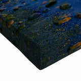 Black and white landscape art painting of Vail, Colorado on stretched canvas, ideal for bedroom wall decor.