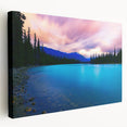 Large canvas wall art depicting a serene Vail, Colorado landscape in muted earth tones, ideal for kitchen wall art.