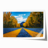 Rolled print of Denver skyline with floral accents in soft pastel shades, suitable for art wall dining room.