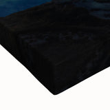 Black and white landscape art painting of the Rocky Mountains on stretched canvas, ideal for bedroom decor.