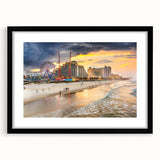 Extra large framed abstract art print featuring vibrant, colorful textures, ideal for living room decor.