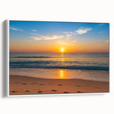 Vintage poster art of Fort Lauderdale with vibrant colors on a large framed canvas, ideal for living room decor.