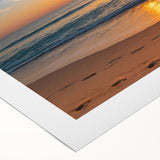 Art deco poster of Fort Lauderdale skyline in pastel shades on rolled canvas, suitable for dining room wall art.