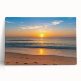 Black and white stretched canvas depicting the Fort Lauderdale skyline, ideal for kitchen wall art or bedroom decor.