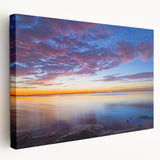 Florida Keys landscape on large stretched canvas with vivid blue and green tones, suitable for kitchen wall art.