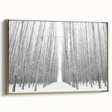 Framed canvas featuring a vintage-style Idaho landscape in muted gold and black tones, ideal for bedroom wall decor.