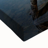 Large art of a Kentucky landscape in black and white on stretched canvas, suitable for bedroom wall.