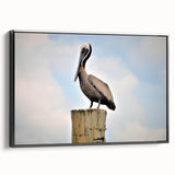 Black and white framed canvas of a Louisiana landscape, featuring vintage poster art style, ideal for bedroom decor.