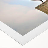 Art deco poster featuring a monochrome Louisiana landscape on rolled canvas, suitable for dining room decor.