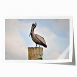 Louisiana marshland scene in soft pastel shades on rolled canvas, ideal for art wall dining room.