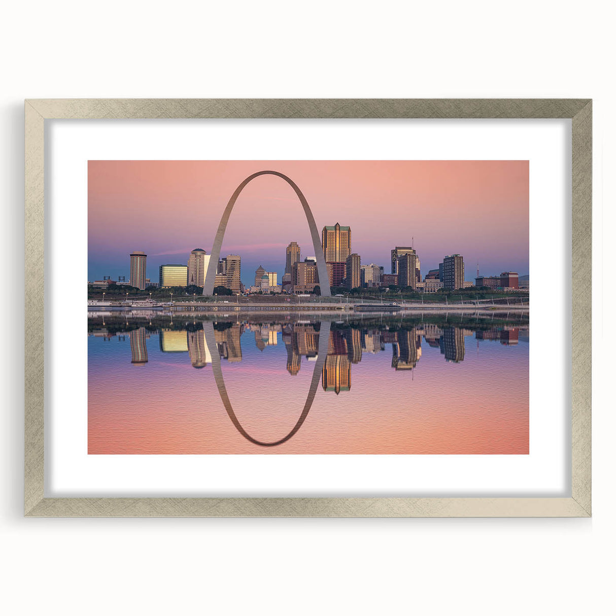 Textured abstract art print of St.