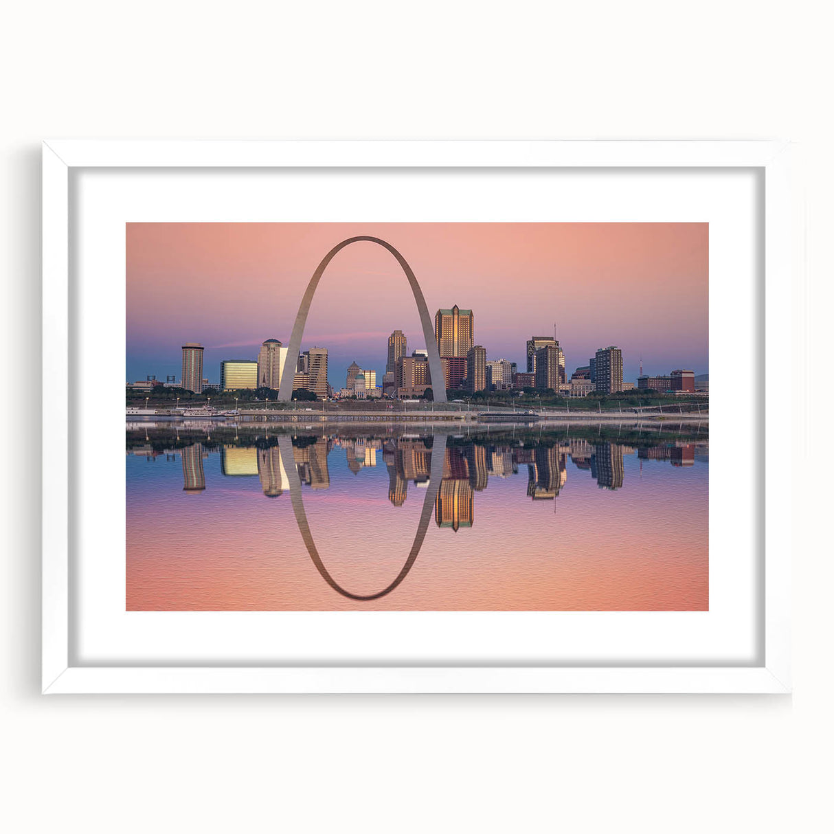 Abstract art print depicting the St.
