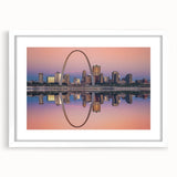Abstract art print depicting the St.