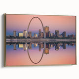 Framed canvas of St.