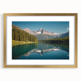 Extra large framed wall art depicting an abstract textured scenery of Montana's Glacier Park in muted earth tones.
