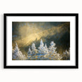 Abstract art print of Blue Ridge in vibrant colors on a textured, extra large canvas, ideal for living room decor.