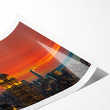 Extra large wall art featuring line art flowers in black and white, ideal for large living room decor.