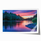 Rolled canvas print of Pennsylvania scenery with soft floral elements in muted earth tones, ideal for art wall dining room.