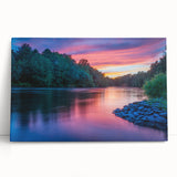 Black and white stretched canvas of Pennsylvania scenery, ideal for kitchen wall art or bedroom ambiance.