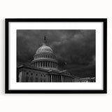 Colorful art print of Washington D.C.