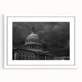 Abstract art print of Washington D.C.