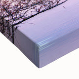 Black and white landscape art painting of Washington DC monuments on stretched canvas, suitable for bedroom wall decor.