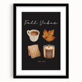 Extra large abstract art print featuring vibrant autumnal hues on textured canvas, ideal for living room decor.