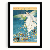 Vogue Art Print - 1915 Whimsical Bride Illustration Wall Decor