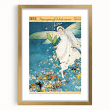 Vogue Art Print - 1915 Whimsical Bride Illustration Wall Decor