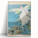 Vogue Art Print - 1915 Whimsical Bride Illustration Wall Decor