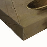 Large art of a black and white landscape painting on stretched canvas, ideal for bedroom wall decor.