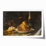 Extra large rolled print featuring vibrant floral designs, ideal for art wall dining room or classy bathroom decor.