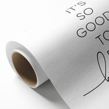 Modern Typography Wall Art - "It's So Good to Be Home" Print