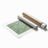 Biblical Typography Wall Art - Ephesians 2:8 Floral Canvas Print