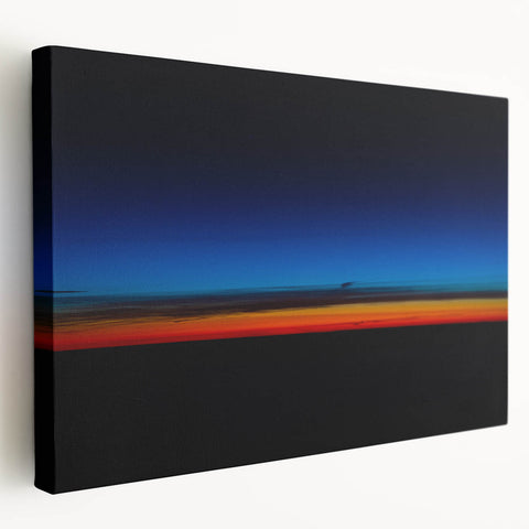 Radiant Light Beam Abstract Wall Art – Pastel Motion Photography
