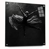 Leap of Grace – Elegant Emotive Ballerina Fine Art Wall Print